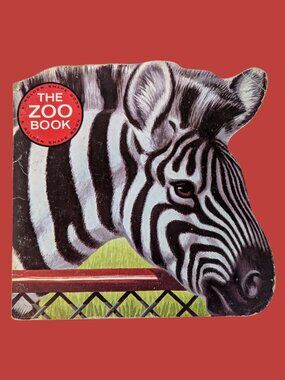 10/$25 The Zoo Book – Vintage Golden Shape Book